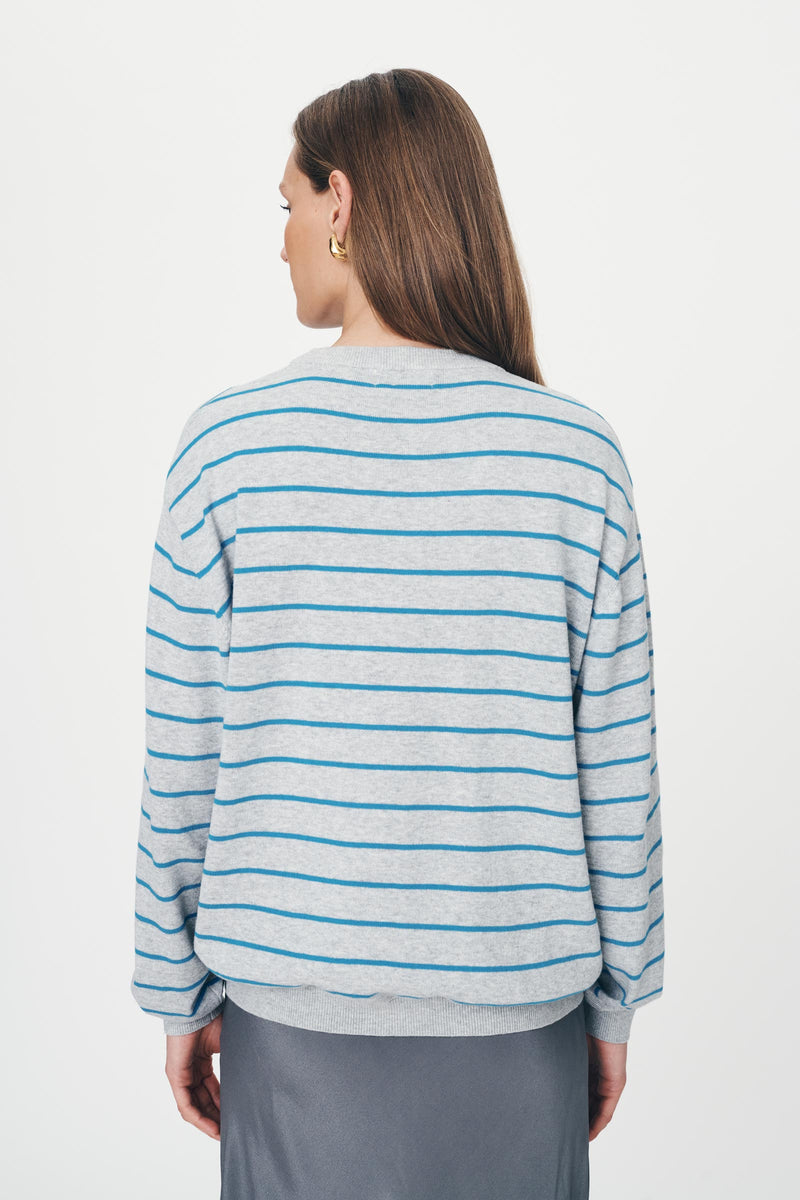 Tatiana Stripe Knit Top