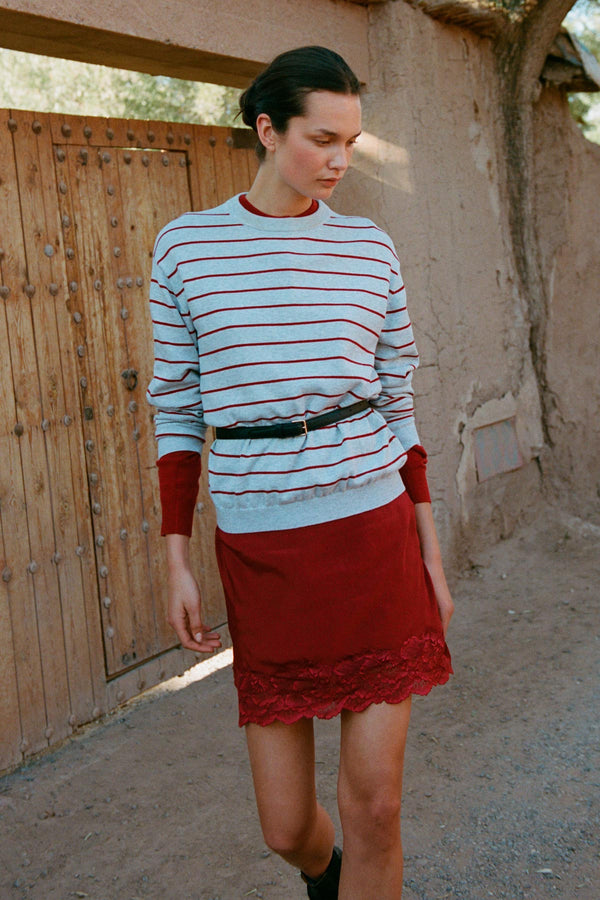 Tatiana Stripe Knit Top