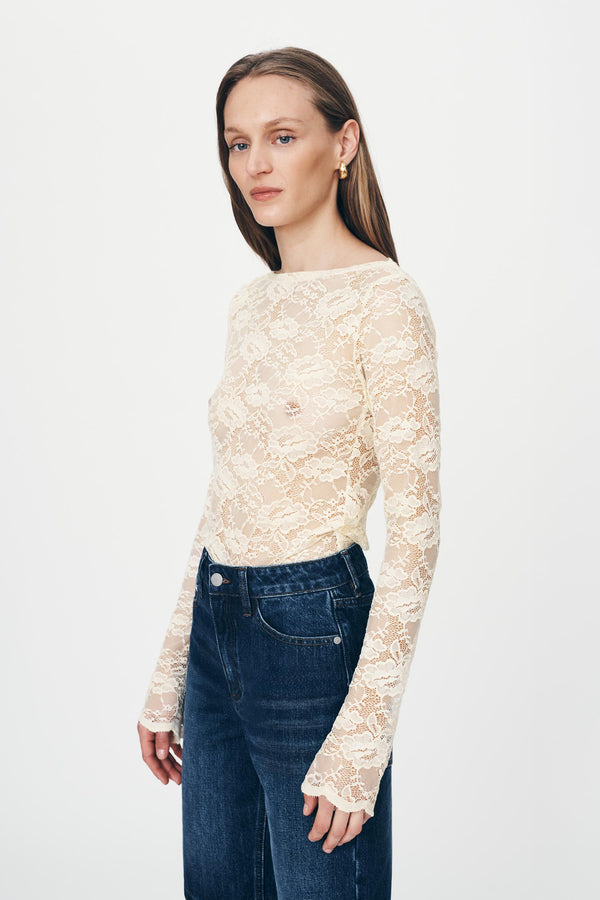 Tonya Rose Lace Top