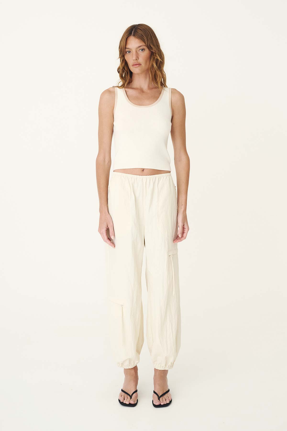 Blake Contrast Knit Tank