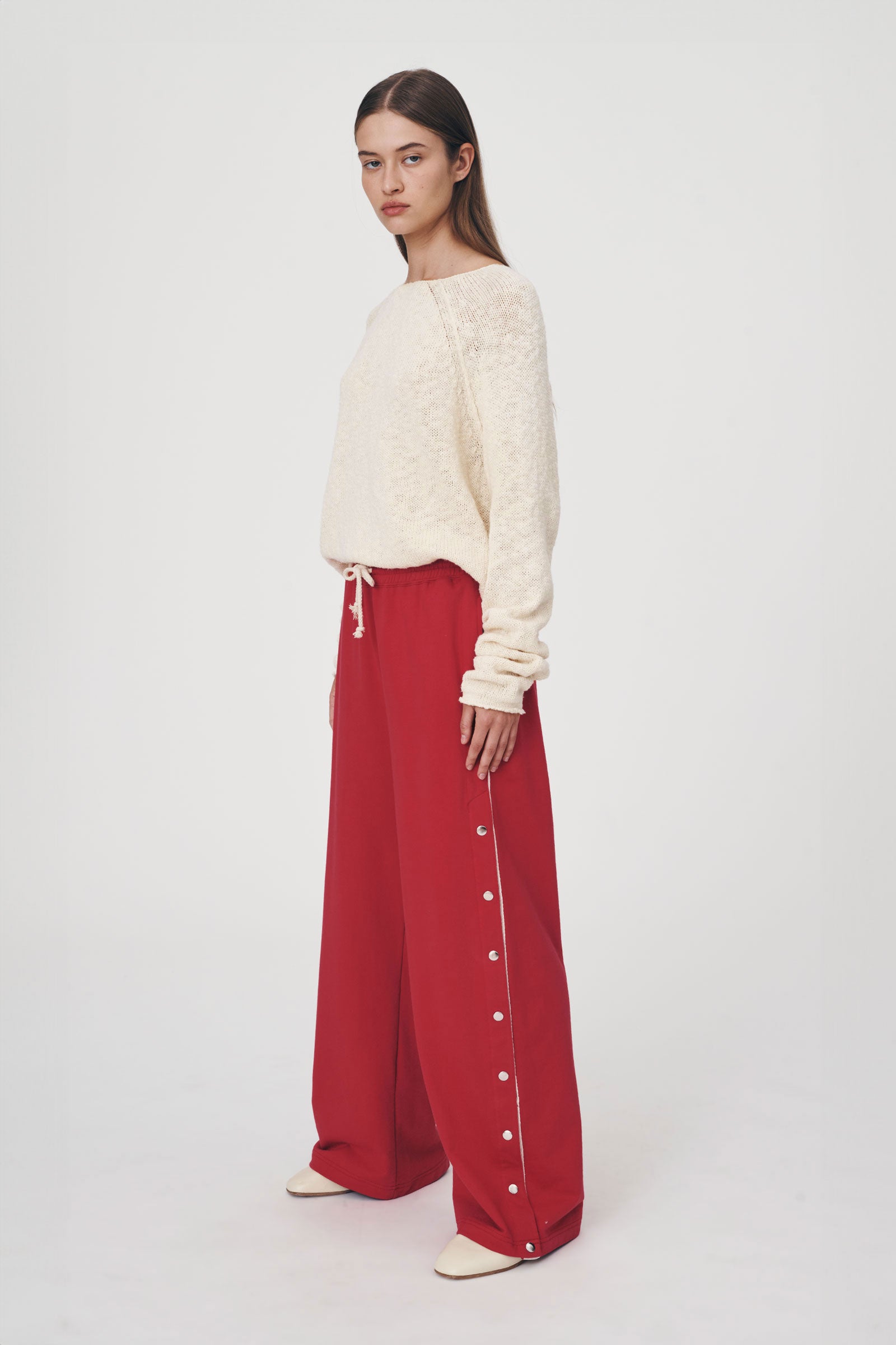 Vena Terry Snap Pants