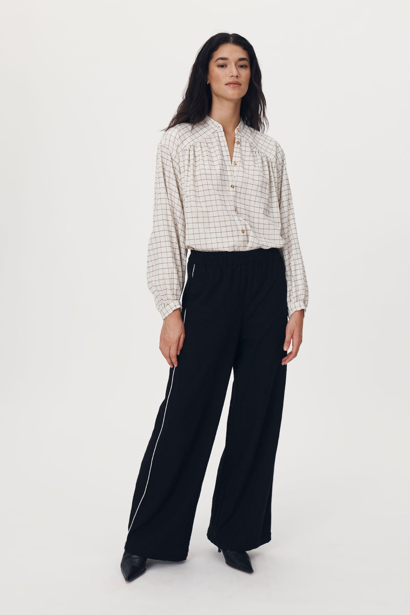 Vera Linen Wide Pants