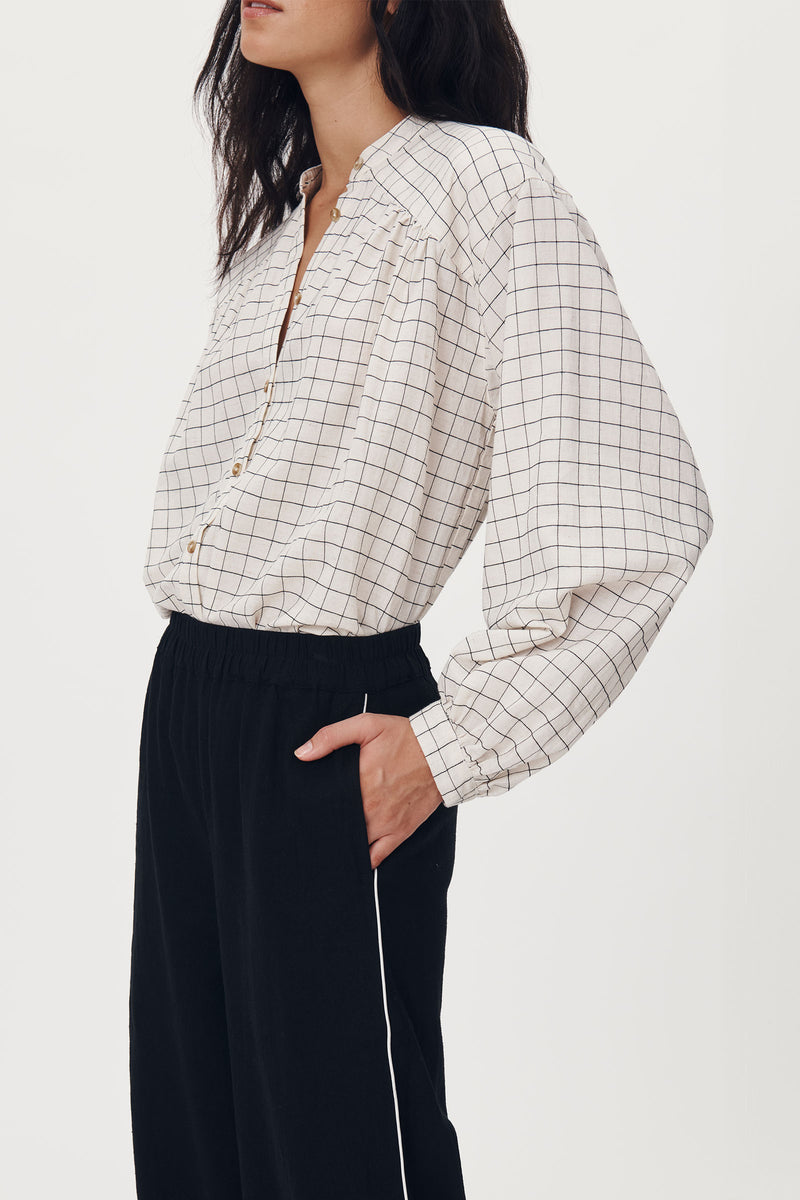 Vera Linen Wide Pants