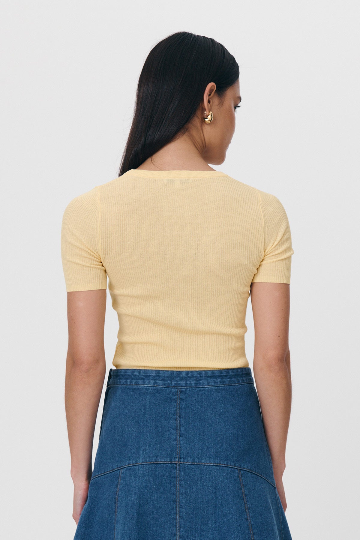 Rib Knit Tee