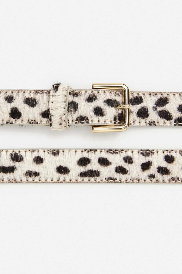 Barbara Pony Hair Leather Belt