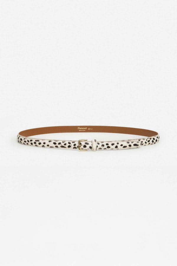 Barbara Pony Hair Leather Belt