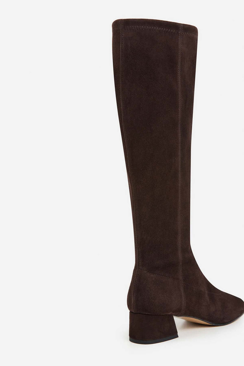 Eden Knee-High Suede Boots