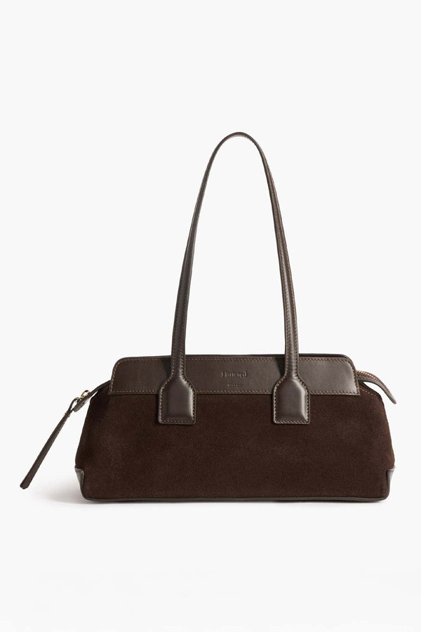 Greta Suede Shoulder Bag