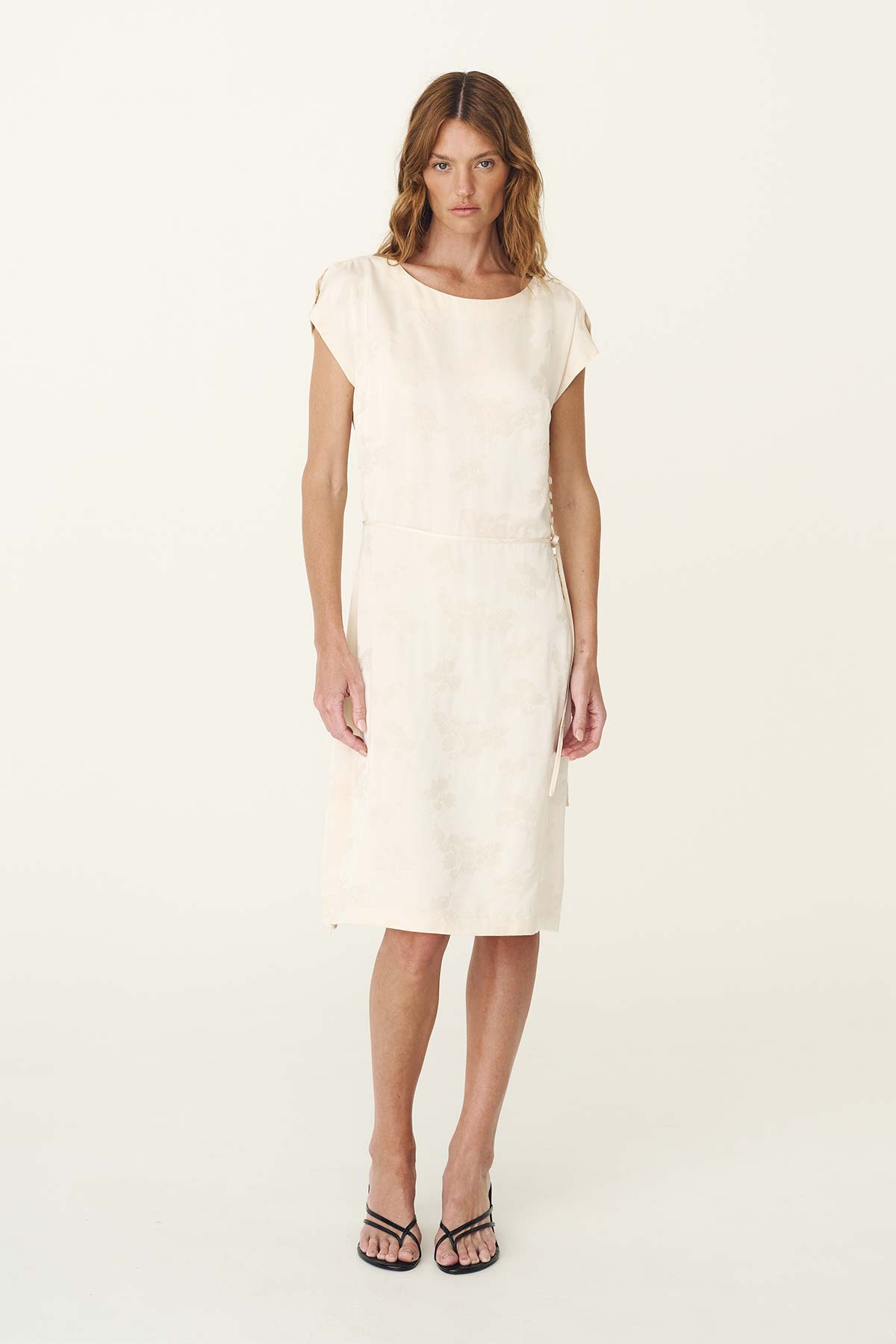 Carla Jacquard Midi Dress