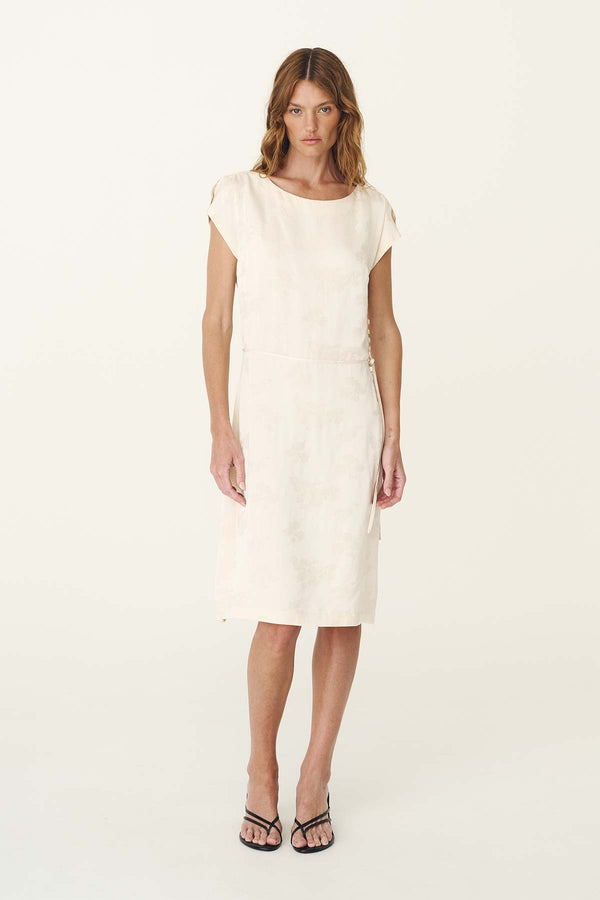 Carla Jacquard Midi Dress