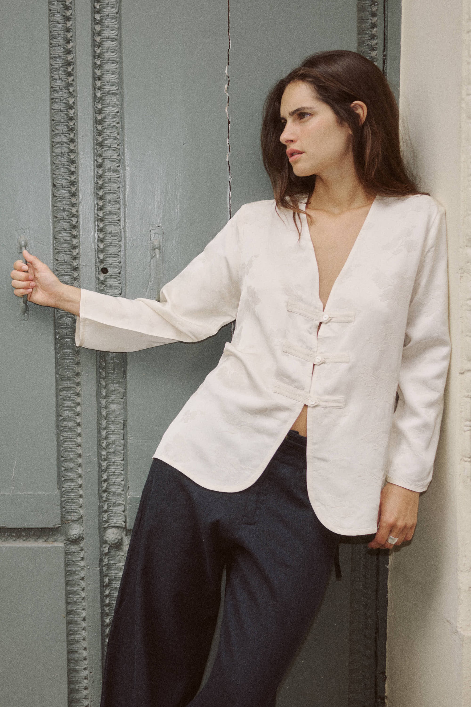 Atta Jacquard Tang Shirt