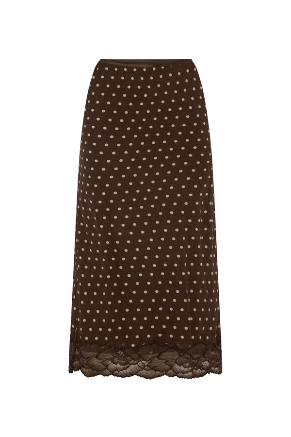 Marina Silk Midi Skirt