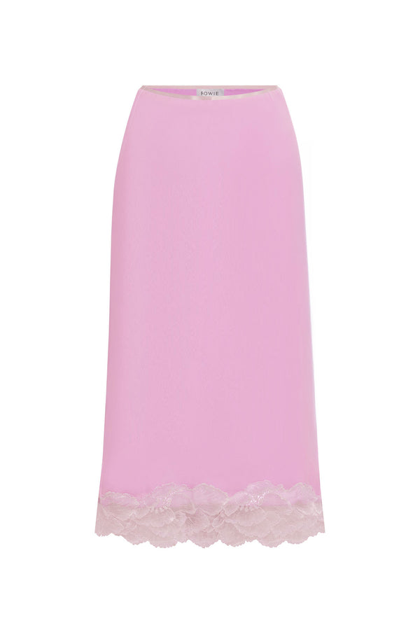 Marina Silk Midi Skirt