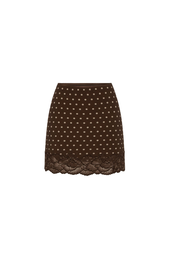 Marina Silk Mini Skirt