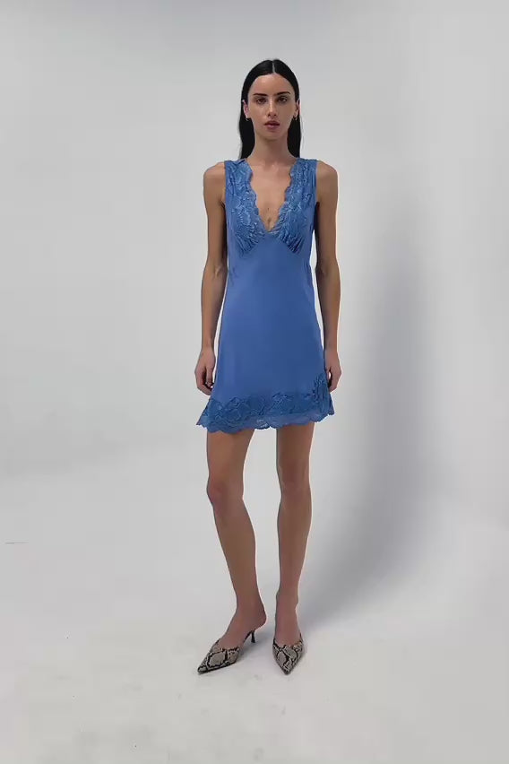Annie Silk Mini Dress
