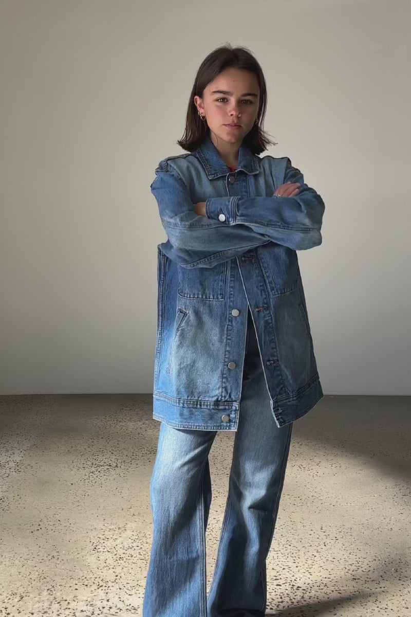 Iko Relaxed Denim Jacket