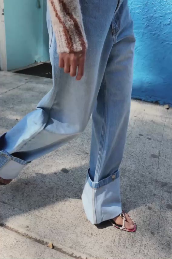 Walter Cuffed Straight Jeans