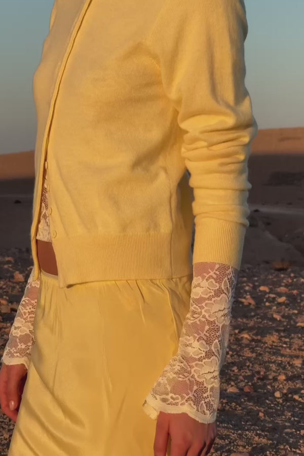 Marina Silk Midi Skirt