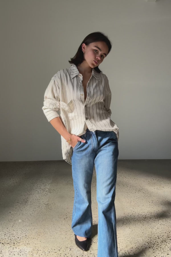 Ramona Linen Long Sleeve Shirt