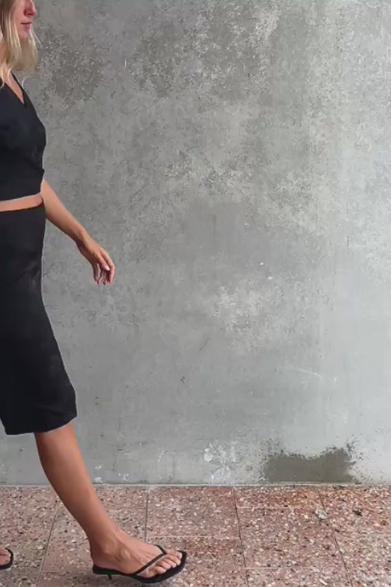 Carla Jacquard Midi Skirt