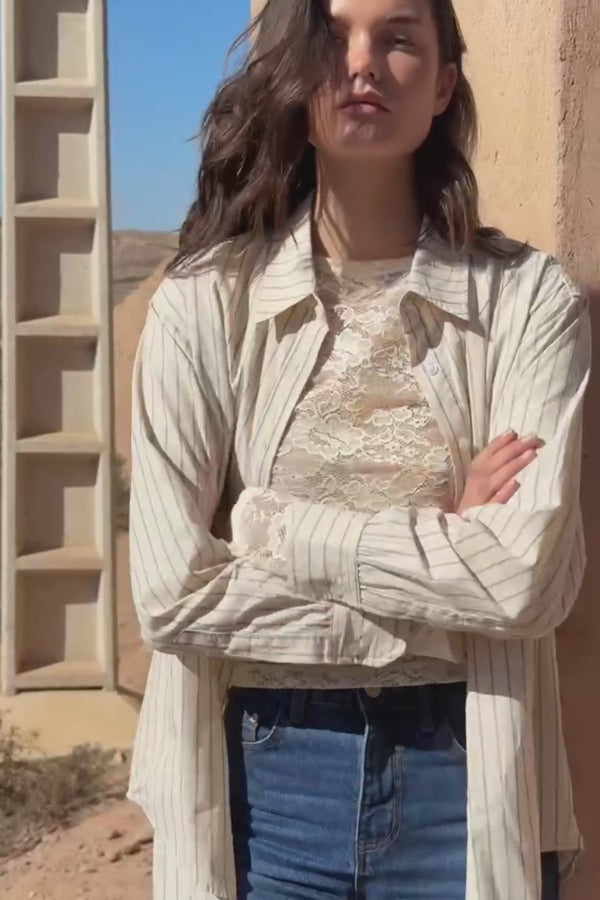 Ramona Stripe Long Sleeve Shirt