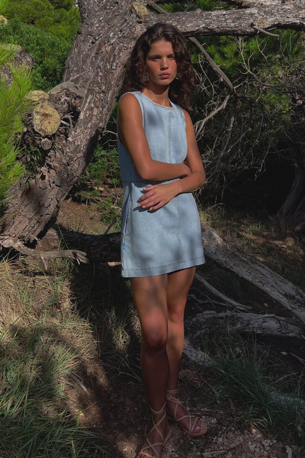 Jean Denim Mini Dress