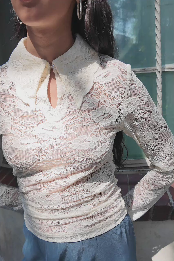 Charlotte Rose Lace Top