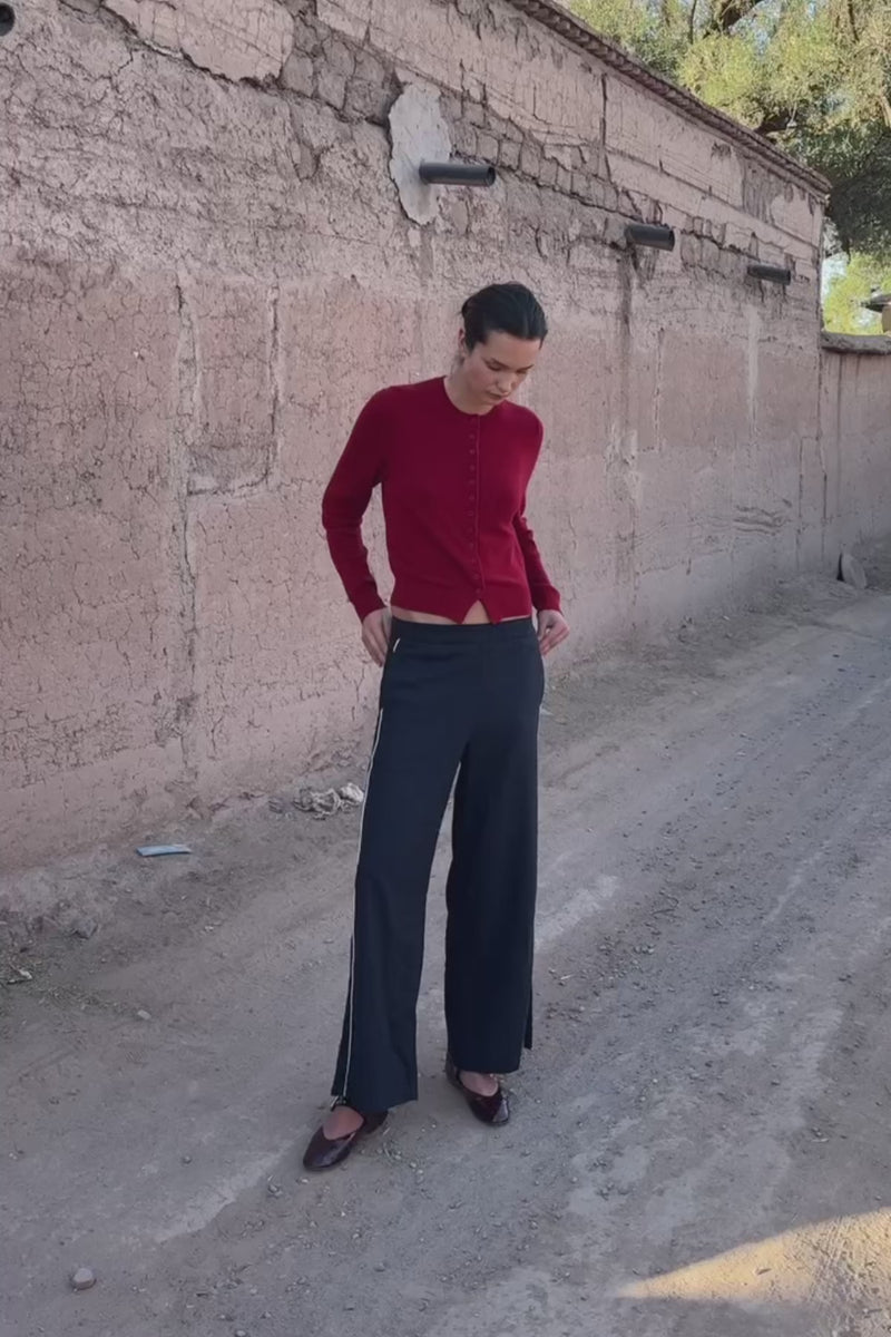 Kaia Linen Straight Pants