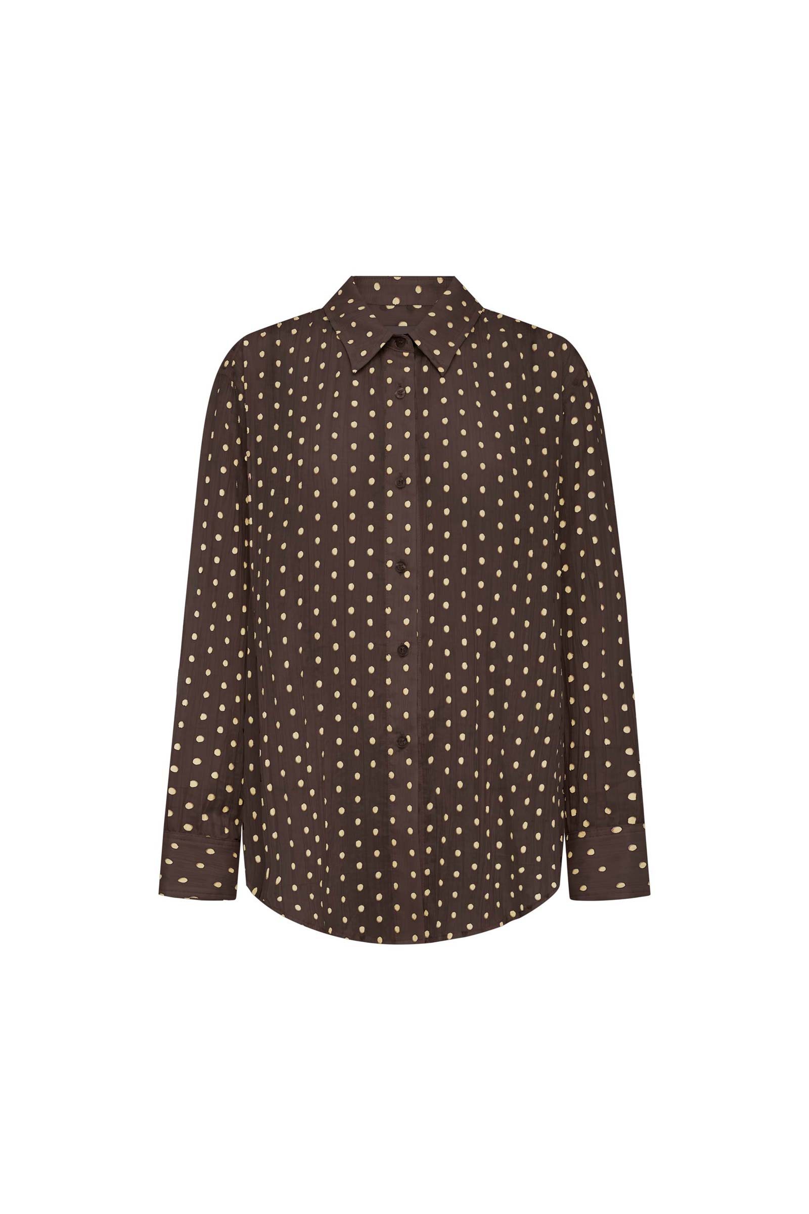 Ramona Silk Long Sleeve Shirt