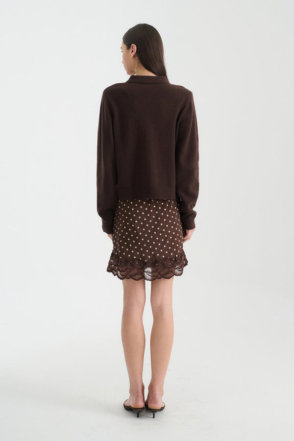 Marina Silk Mini Skirt