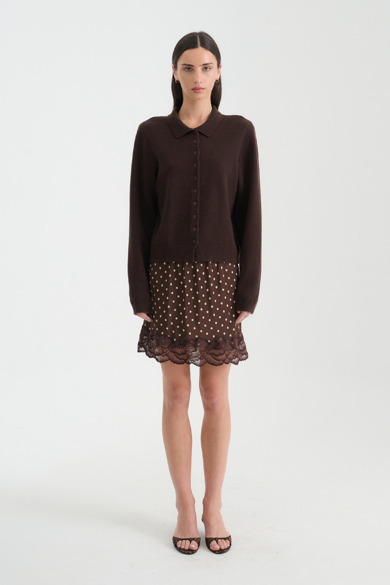 Marina Silk Mini Skirt