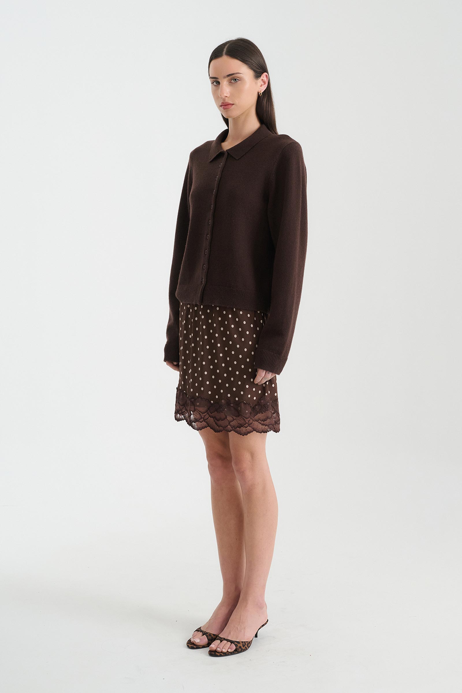 Marina Silk Mini Skirt