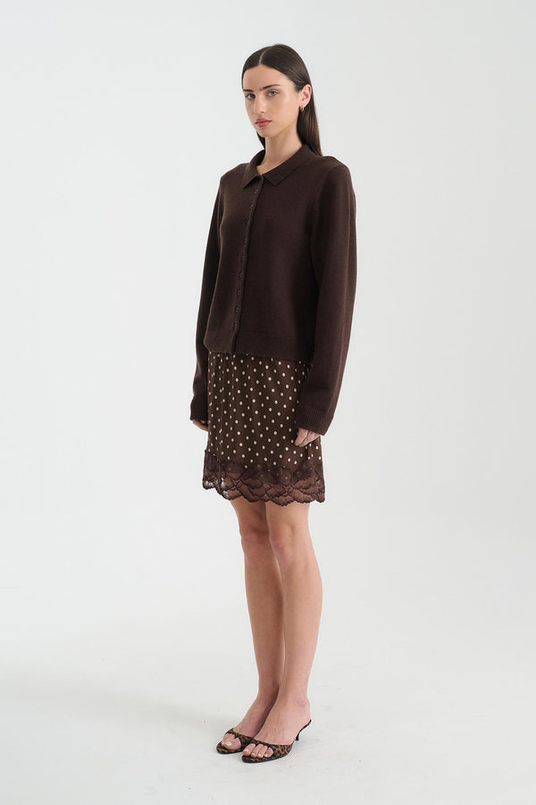 Marina Silk Mini Skirt