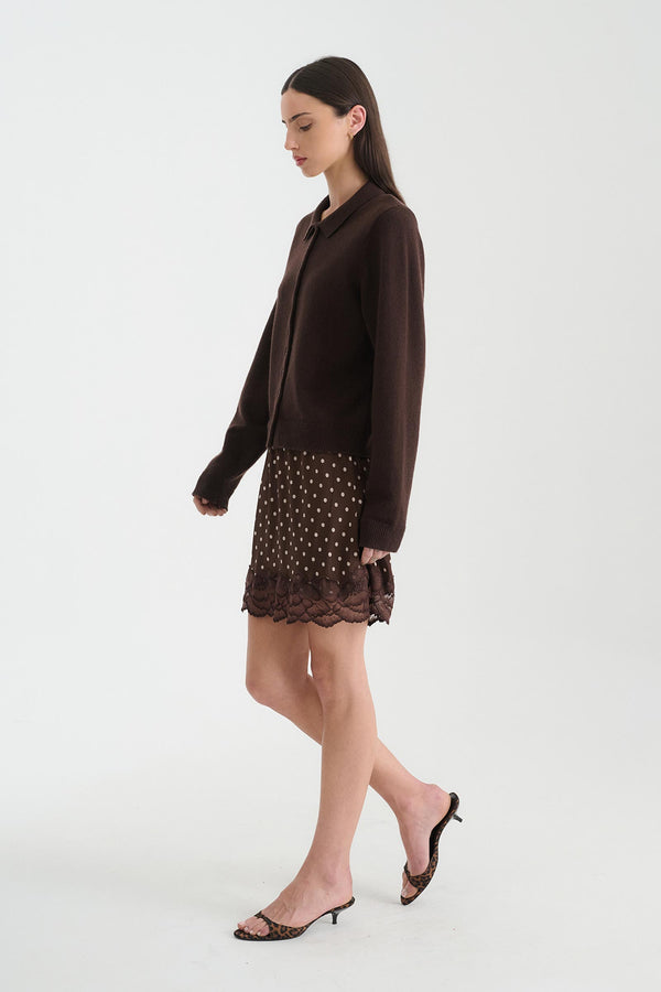 Marina Silk Mini Skirt