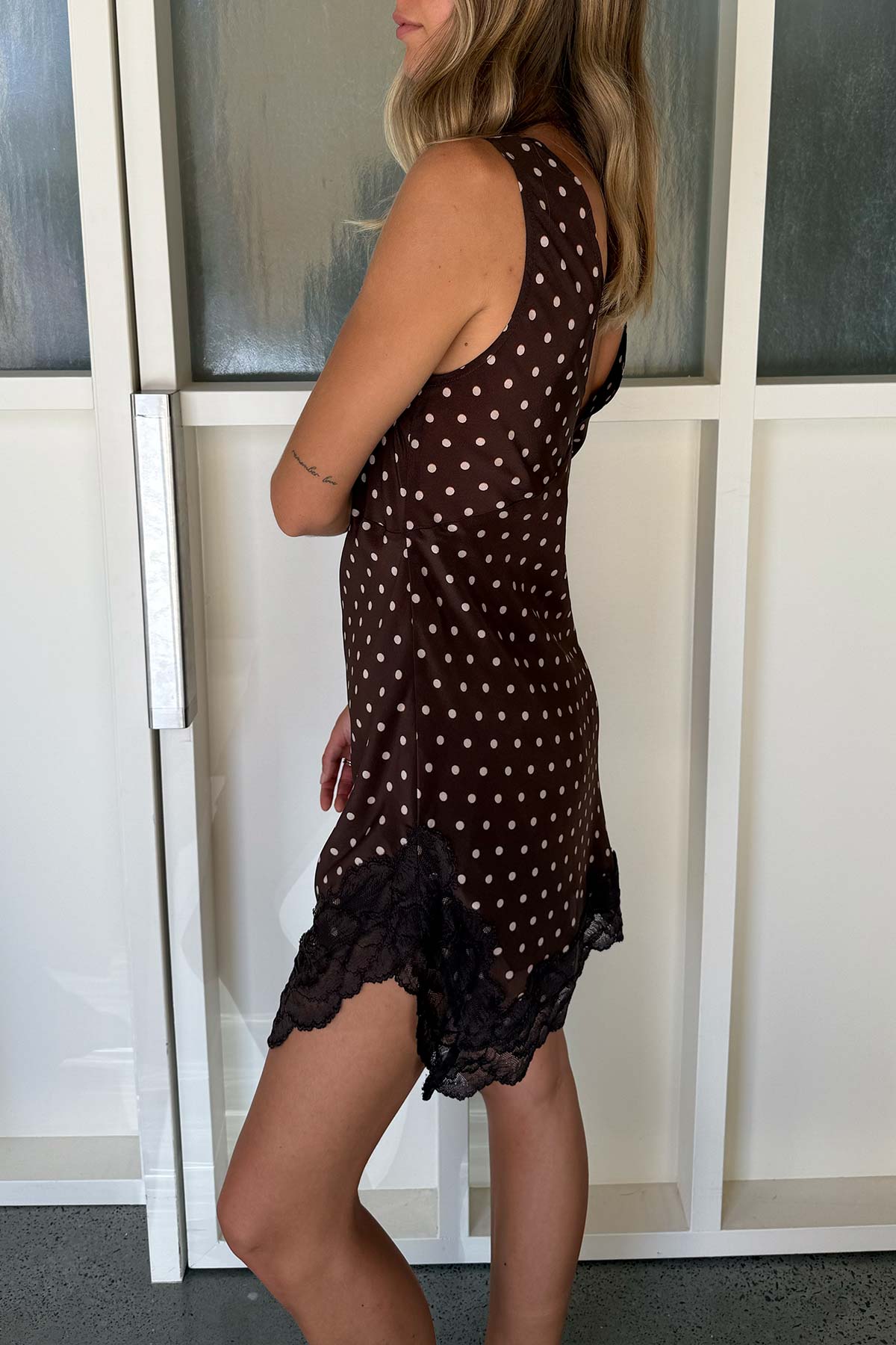 Annie Silk Mini Dress