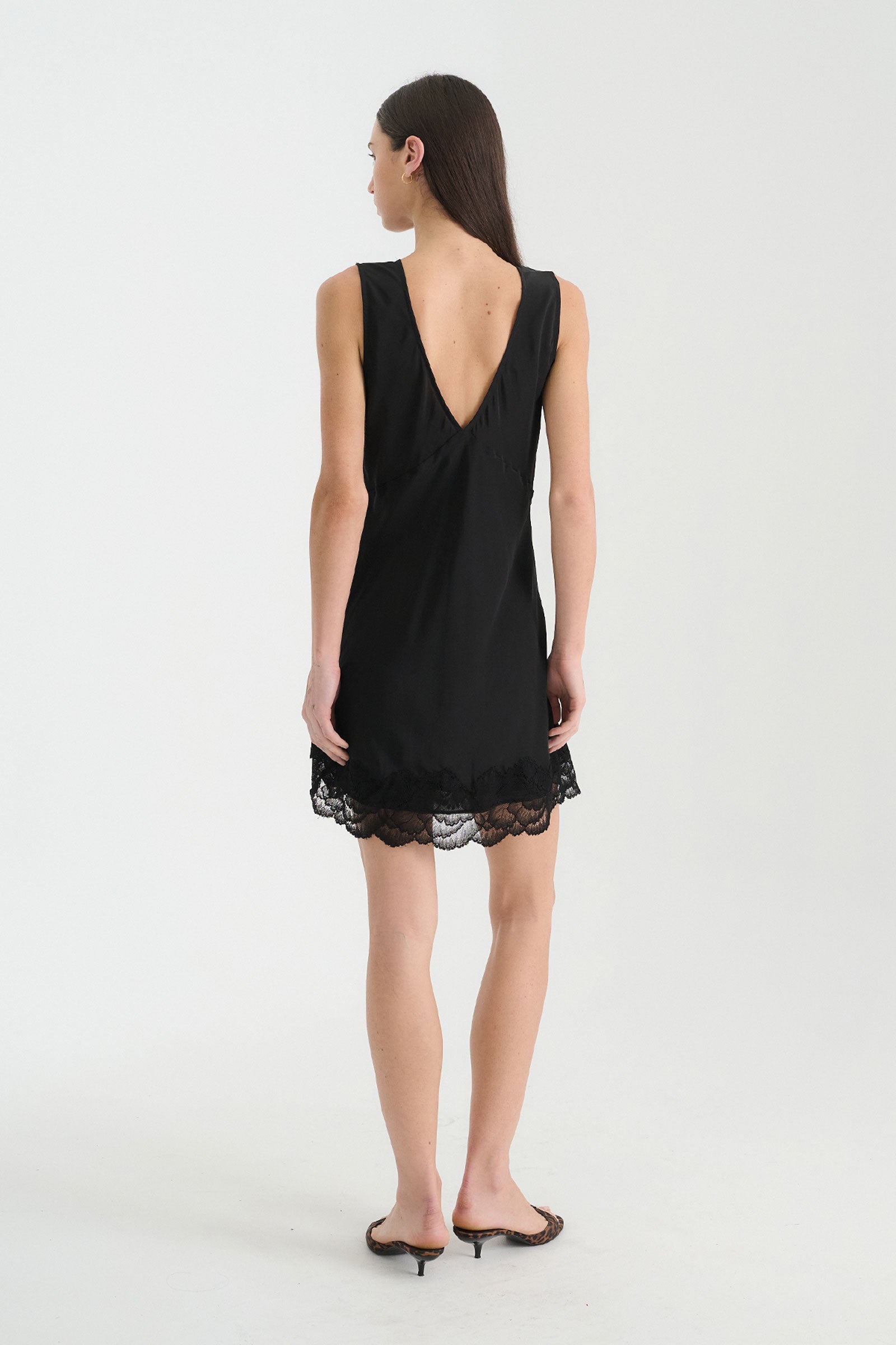 Annie Silk Mini Dress