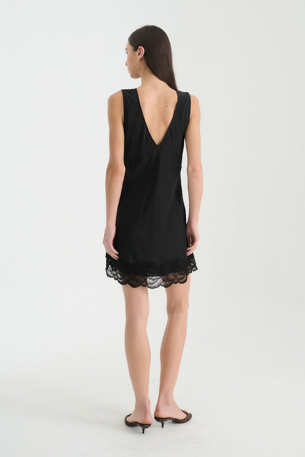 Annie Silk Mini Dress
