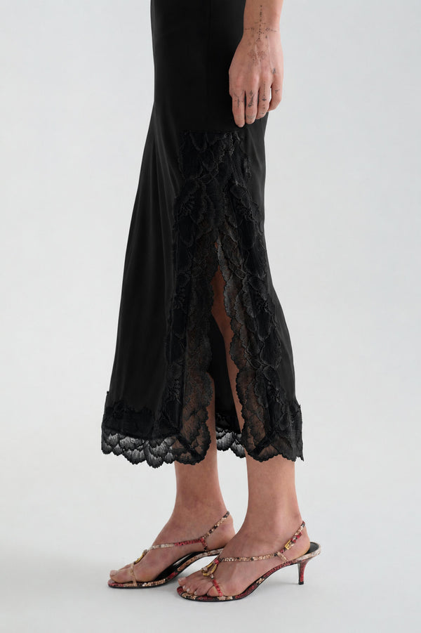 Annie Silk Midi Dress