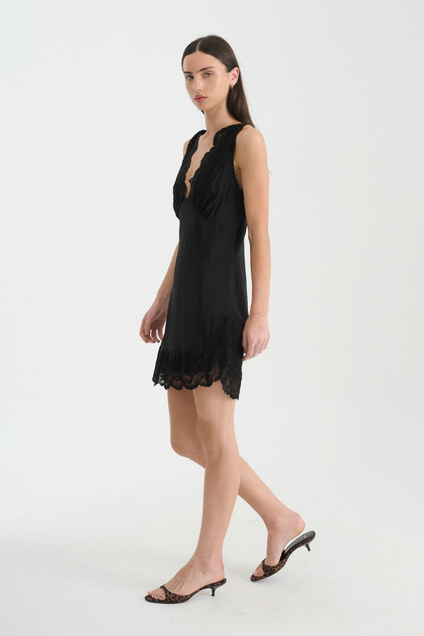 Annie Silk Mini Dress