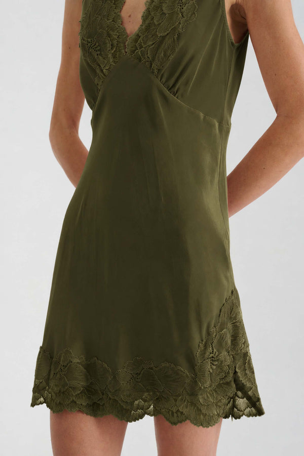Annie Silk Mini Dress