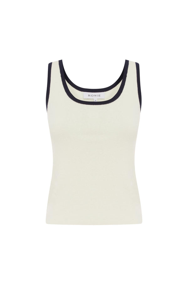 Blake Contrast Knit Tank