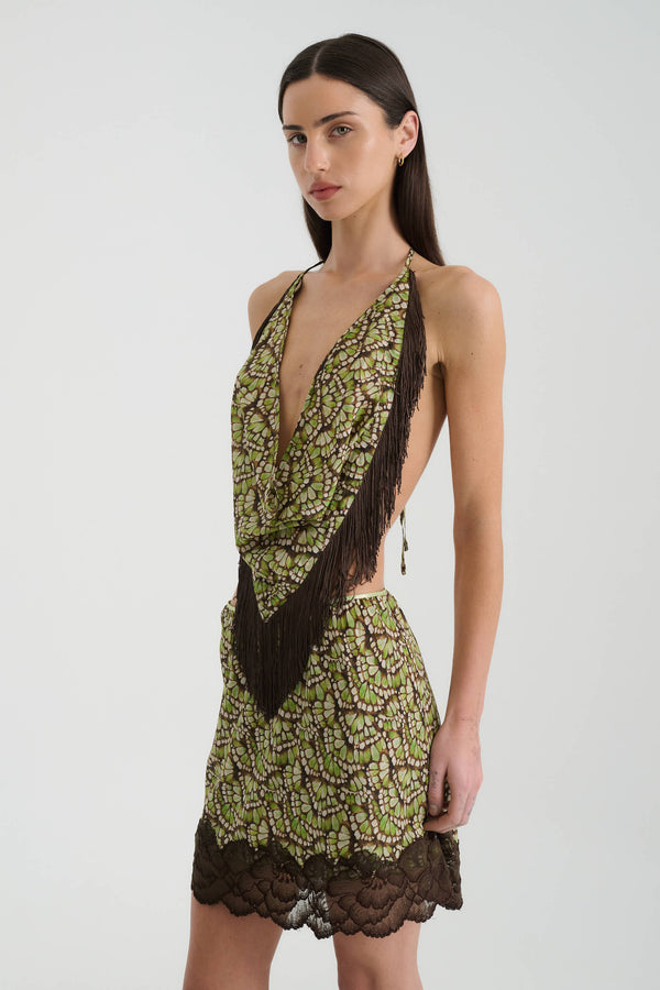 Bobby Silk Tassel Belt