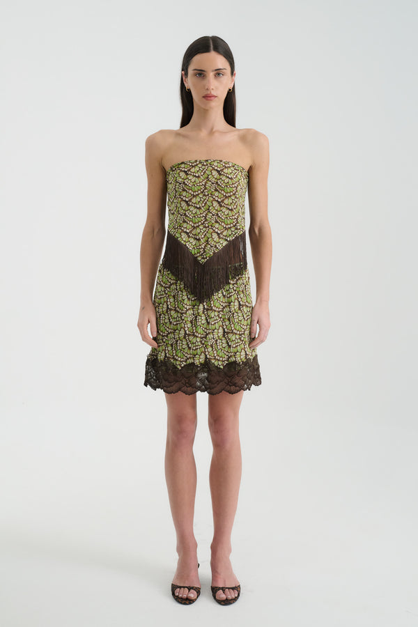 Marina Silk Mini Skirt