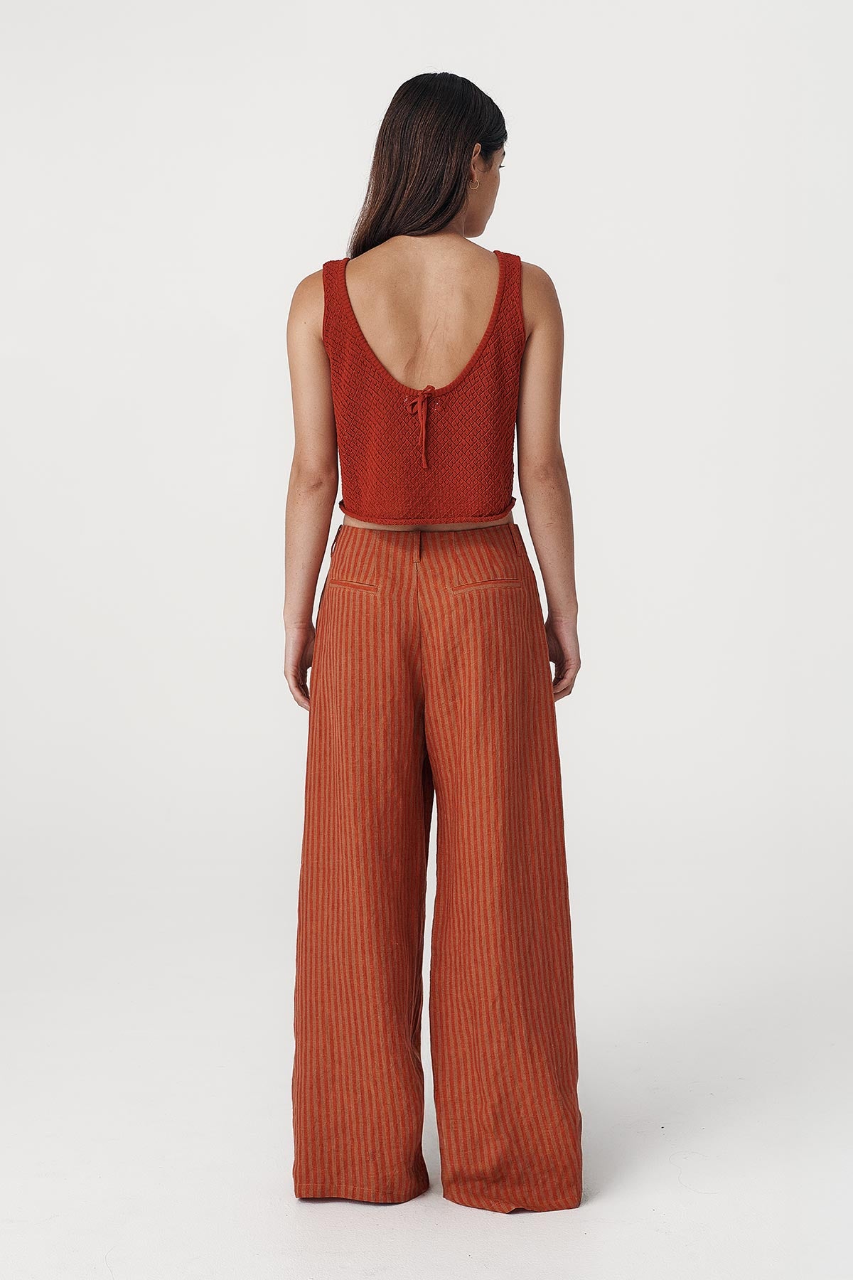 Carlotta Linen Wide Pants
