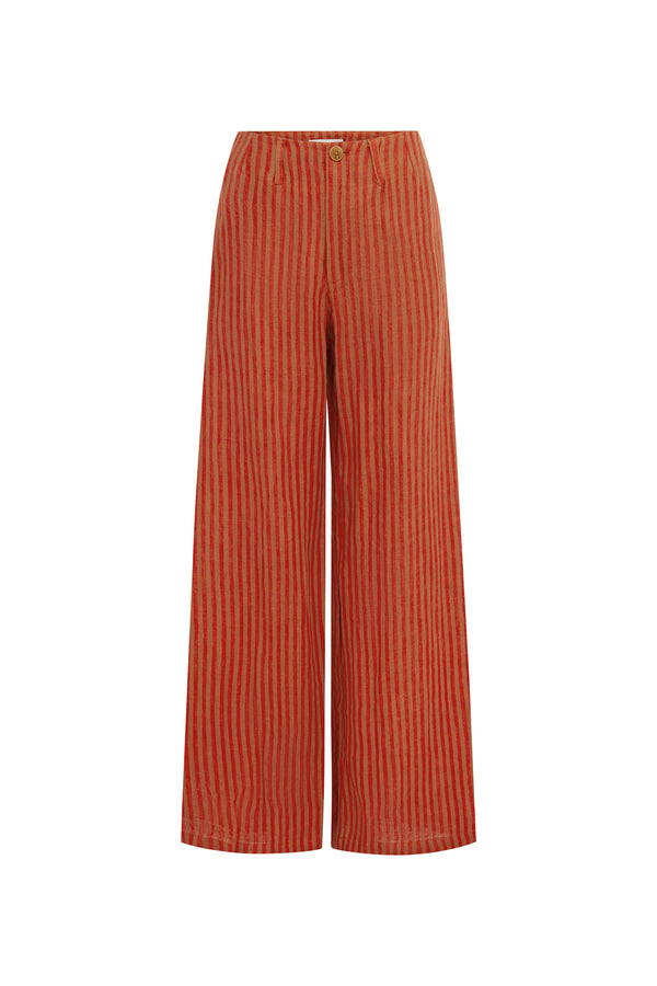 Carlotta Linen Wide Pants