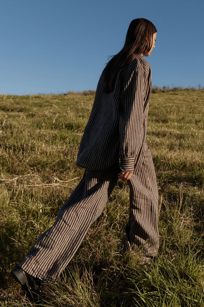 Carlotta Linen Wide Pants