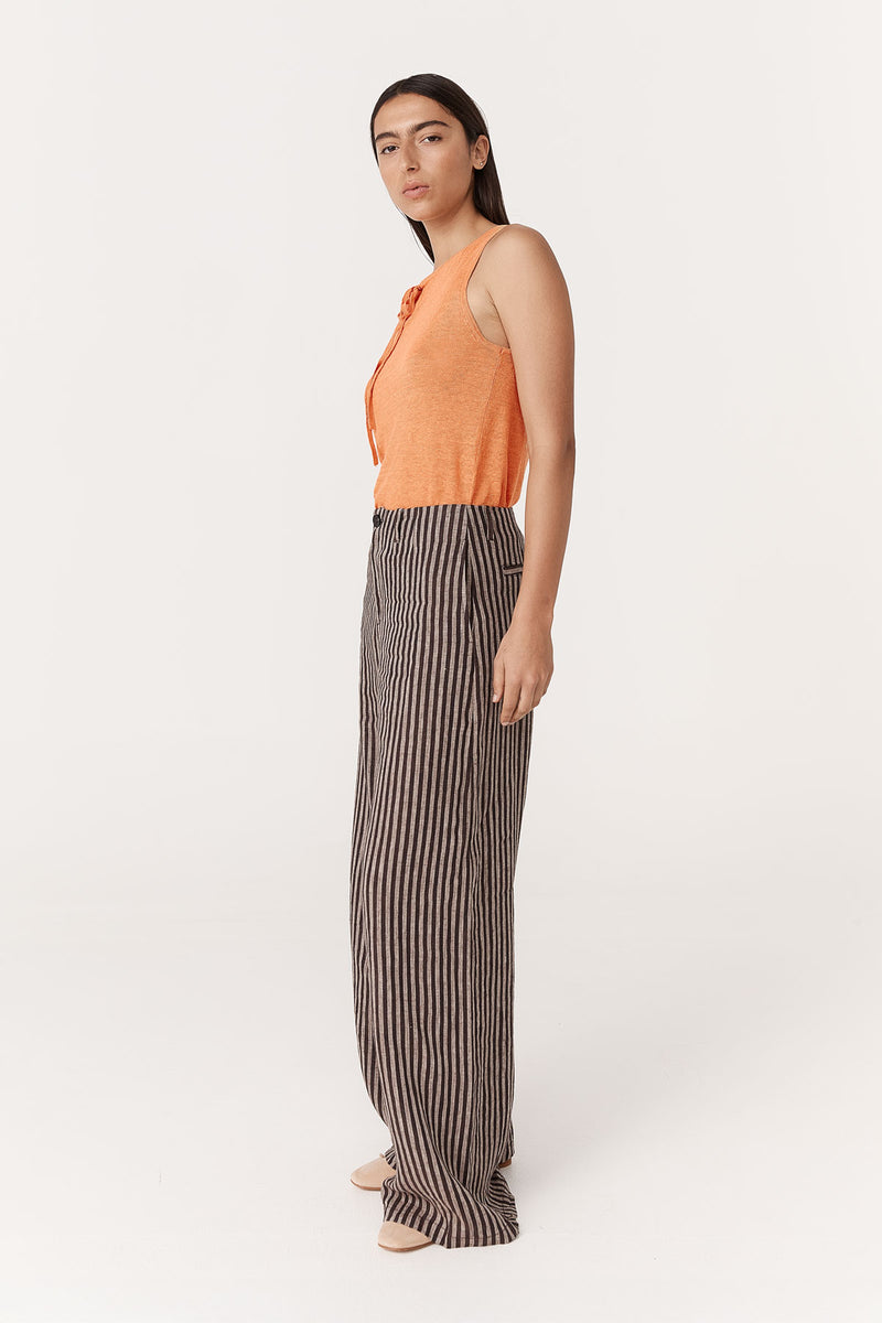 Carlotta Linen Wide Pants