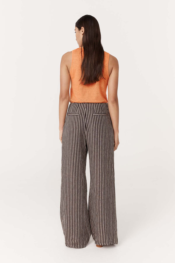 Carlotta Linen Wide Pants