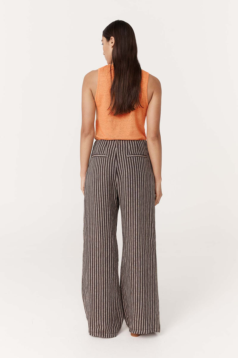 Carlotta Linen Wide Pants