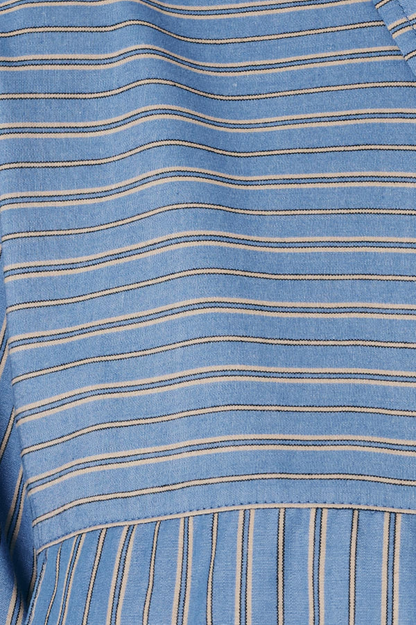 Cole Stripe Crop Shirt